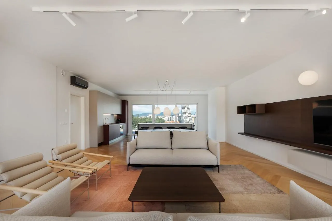 Modern Three-Bedroom Residence Masarykova With Private Parking Ljubljana 0*,  Slovenia